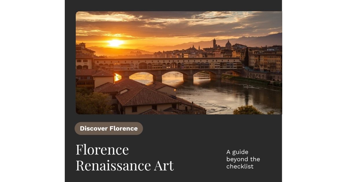 Florence Renaissance Art — Medici Power, the David, and the Birth of the Modern World