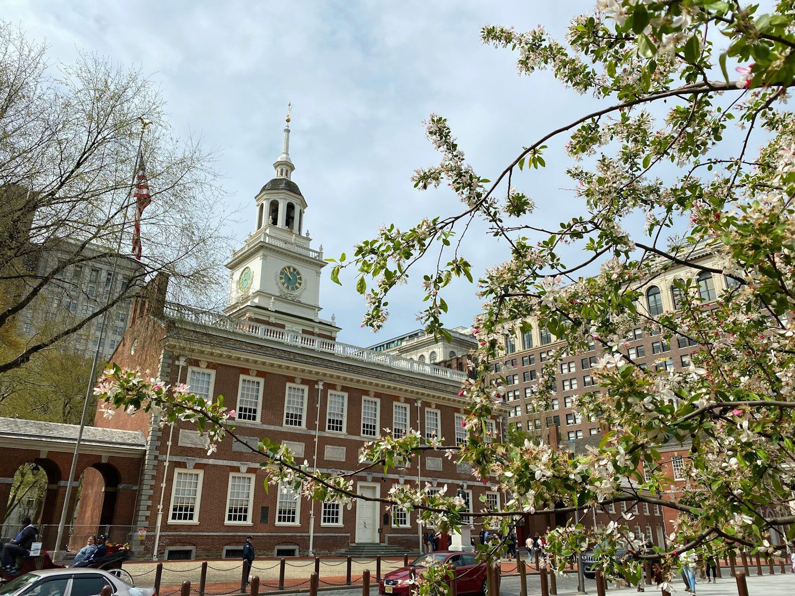 Independence Hall Philadelphia with its iconic clock tower